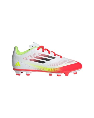 Botas de Fútbol para Niños Adidas F50 Club Fg/Mg Blanco
