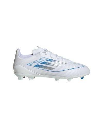 Scarpe da Calcio per Bambini Adidas F50 League Fg/Mg Bianco