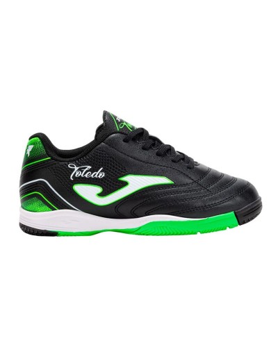 Zapatillas de Fútbol Sala para Niños Joma Sport Toledo 2501 Negro