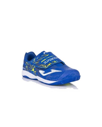 Kinder Zaalvoetbalschoenen Joma Sport Super Copa 2504 Blauw