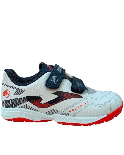 Kinder Zaalvoetbalschoenen Joma Sport Powerful 2505 Wit