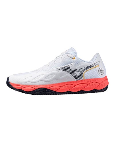 Scarpe da Padel per Adulti Mizuno Wave Enforce Court Cc Bianco