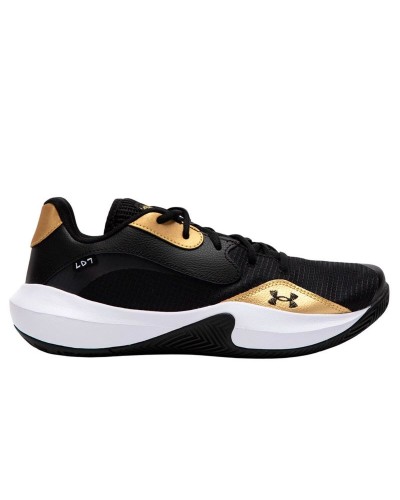 Zapatillas de Baloncesto para Adultos Under Armour Lockdown 7 Negro