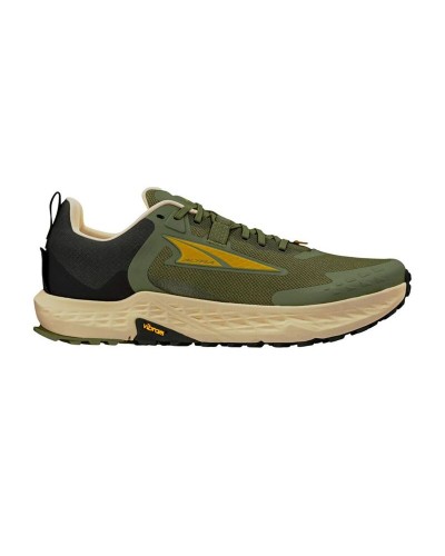 Heren trail hardloopschoenen (berglopen) Altra Timp 5 Olijf