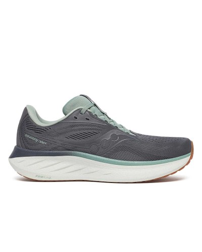 Running Shoes for Adults Saucony Ride 18 Dark grey