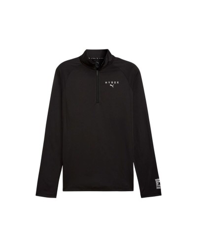 Maglia a Maniche Lunghe Uomo Puma X Hyrox 1/4 Z Nero