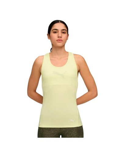 Dames-T-Shirt met Korte Mouwen Puma W Tad Essentialsential Race Fitness