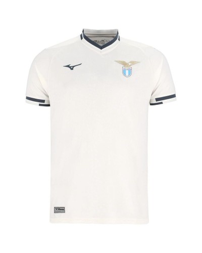 Kortärmad fotbollströja för herrar Mizuno Lazio Away Vit