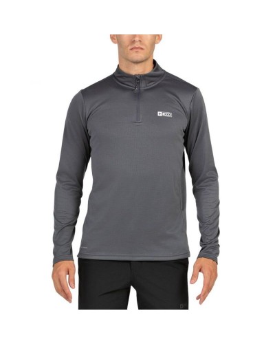 T-shirt à manches longues homme +8000 Portu Gris clair