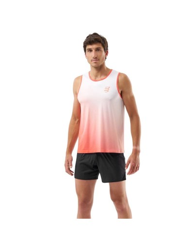 Maillot de Corps sans Manches pour Homme Compressport Performance Blanc
