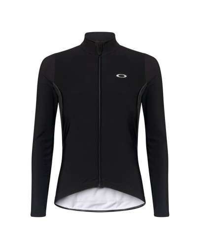 maillot de cyclisme Oakley Clima Thermal Ls Noir