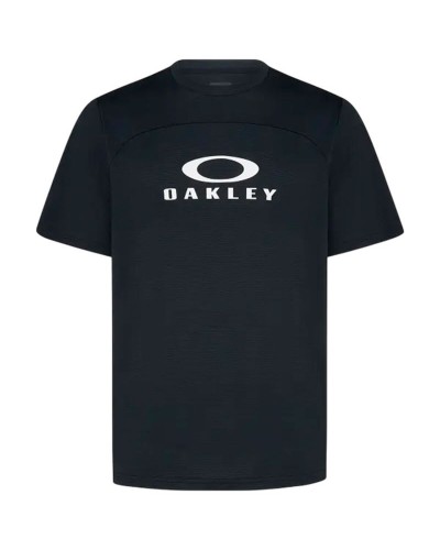 maillot de cyclisme Oakley Free Ride Rc Ss Noir