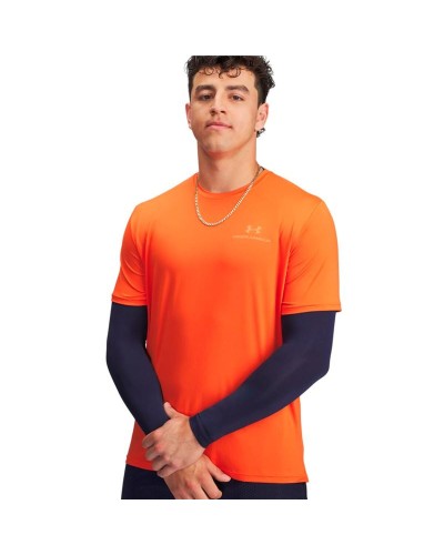 Sporttröja med ärmar Under Armour Vanish Energy Ss Orange