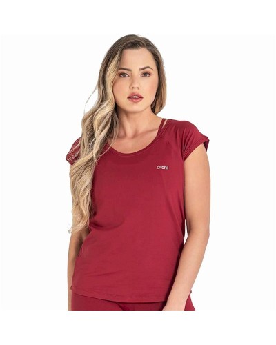 Maglia a Maniche Corte Donna Ditchil Fitness