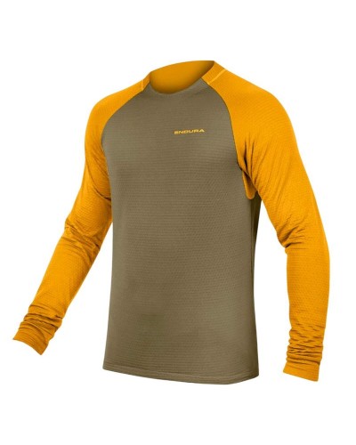 Maglia da ciclismo Endura Singletrack Fleece Arancione scuro