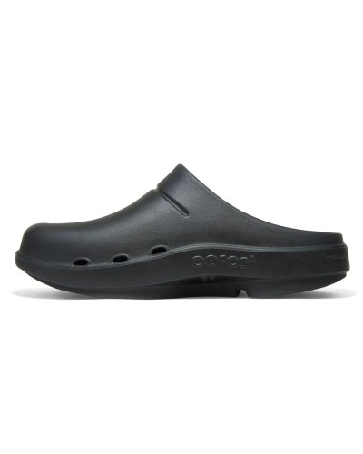 Padelschoenen voor kinderen OOfos Recovery Ooclog Zwart