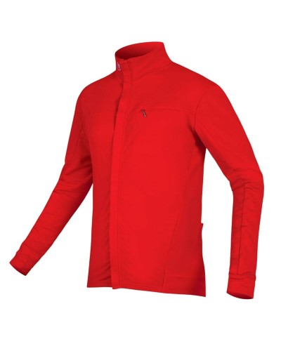 Men's Sports Jacket Endura Xtract Roubaix Red Cycling