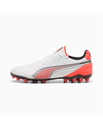 Scarpe da Calcio per Adulti Puma King Ultimate Mg Bianco