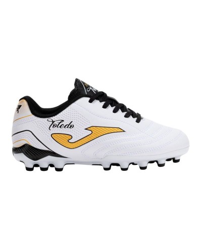Chaussures de Football pour Adultes Joma Sport Toledo 2502 Blanc