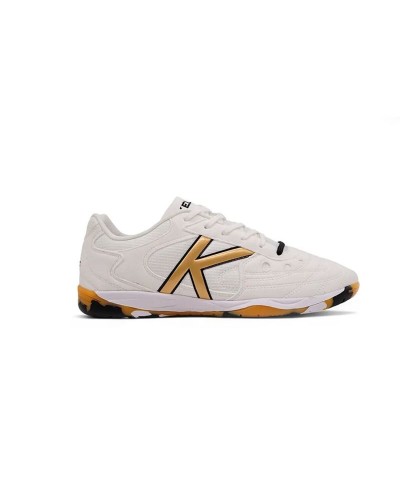 Chaussures de Futsal pour Adultes Kelme Indoor Copa Blanc