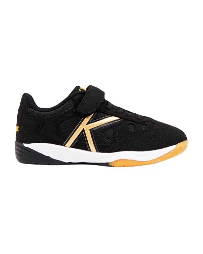 Chaussures de Futsal pour Enfants Kelme Keleme New Millenium Noir