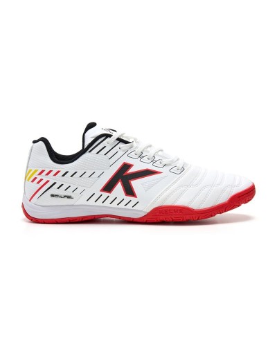 Chaussures de Futsal pour Adultes Kelme Scalpel Blanc