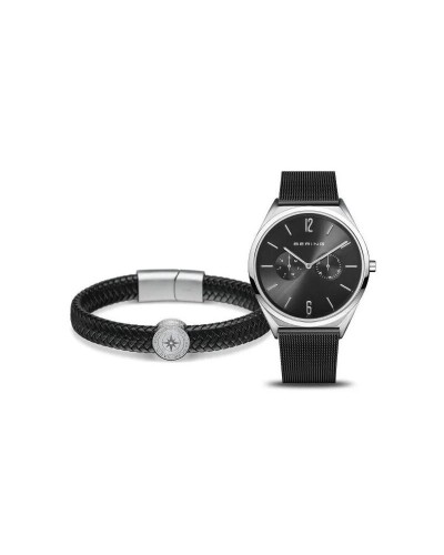 Men's Watch Bering 17140-102-GWP Silver (Ø 40 mm)