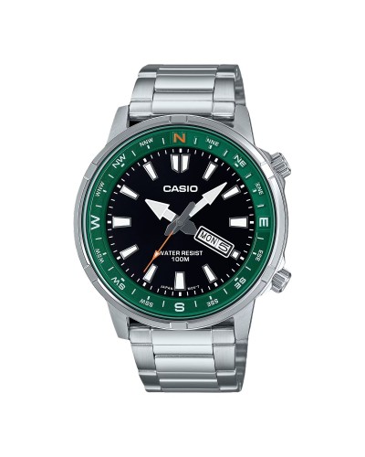 Orologio Uomo Casio MTD-130D-1A3VDF Argentato (Ø 44 mm)