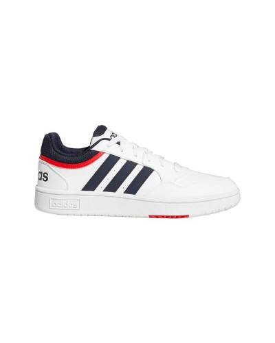 Scarpe Sportive Uomo Adidas Hoops 3.0 Bianco