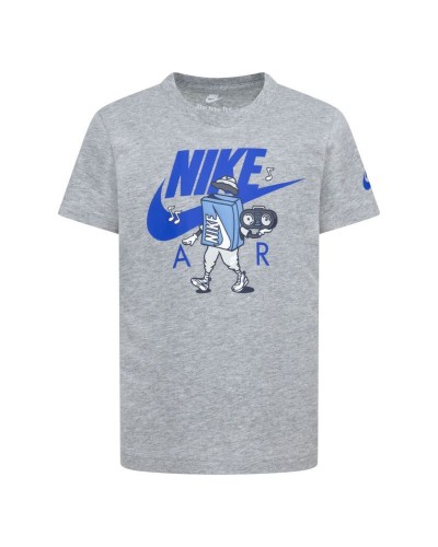 T shirt à manches courtes Enfant Nike Air Boxy Gris clair