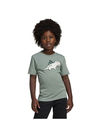 Kurzarm-T-Shirt für Kinder Adidas Lk Adrpt Blau