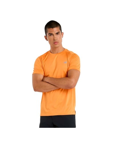 T-shirt med kortärm Herr New Balance Sport Essentials Orange