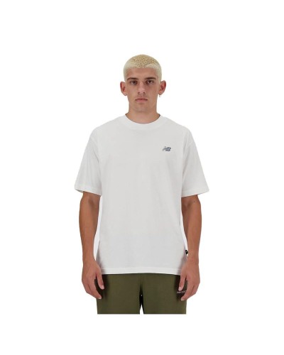 Men’s Short Sleeve T-Shirt New Balance Sport Essentials White