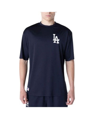 T-shirt med kortärm Herr New Era League Essential Marinblå