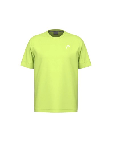 Men’s Short Sleeve T-Shirt Head Slice II Lime green Padel