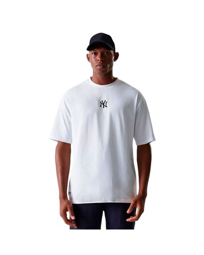 Heren-T-Shirt met Korte Mouwen New Era MLB Le Midi Os Wit
