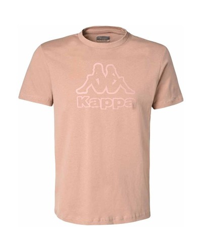 Camiseta de Manga Corta Hombre Kappa Kremy Korporate Rosa claro