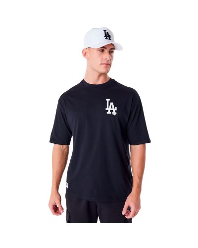 Camiseta de Manga Corta Hombre New Era MLB Essential Negro