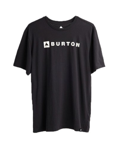 T-shirt med kortärm Herr Burton Horizontal Mountain Svart