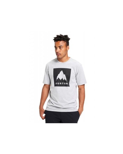Maglia a Maniche Corte Uomo Burton Classic Mountain High Grigio chiaro