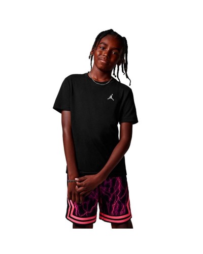 Kurzarm-T-Shirt für Kinder Jordan Jdb Jumpman Air Schwarz