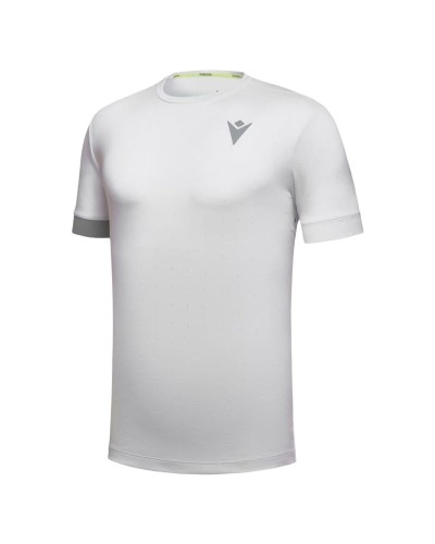 Maglia a Maniche Corte Uomo Macron Start Cb Juan Bianco Padel