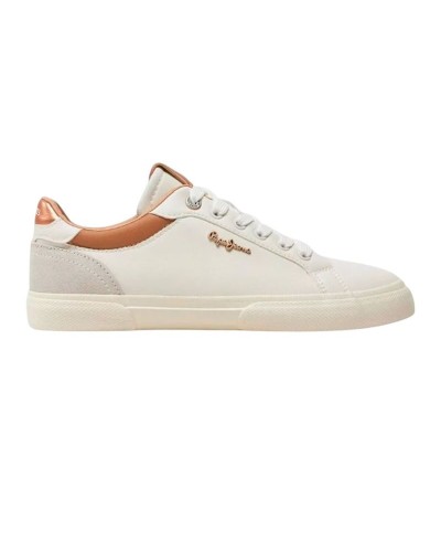 Baskets Casual pour Femme Pepe Jeans Kenton Court Marron Clair