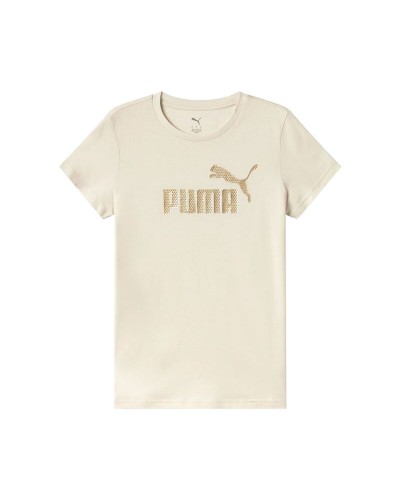 Miesten T-paita Puma Essentials+ Textured Foil Beige