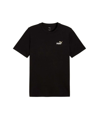 Camiseta de Manga Corta Hombre Puma Essentials 2 Negro