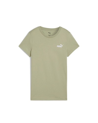 Maglia a Maniche Corte Donna Puma Essentials Small Oliva