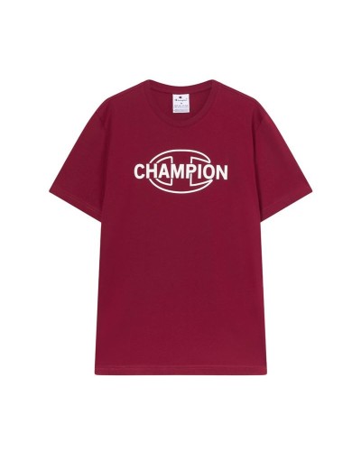 Miesten T-paita Champion Graphic Shop Tummanpunainen