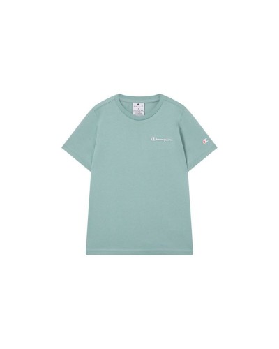 Barn T-shirt med kortärm Champion Icons Contrast Aquamarine