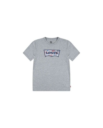 T shirt à manches courtes Enfant Levi's Lvb On The Road Batwing Gris clair