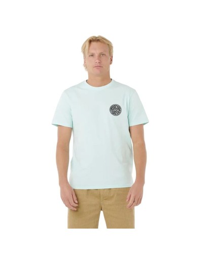 T-shirt med kortärm Herr Rip Curl Drifter Tee Blå